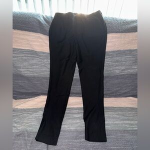 Topman Sleek Black Trousers